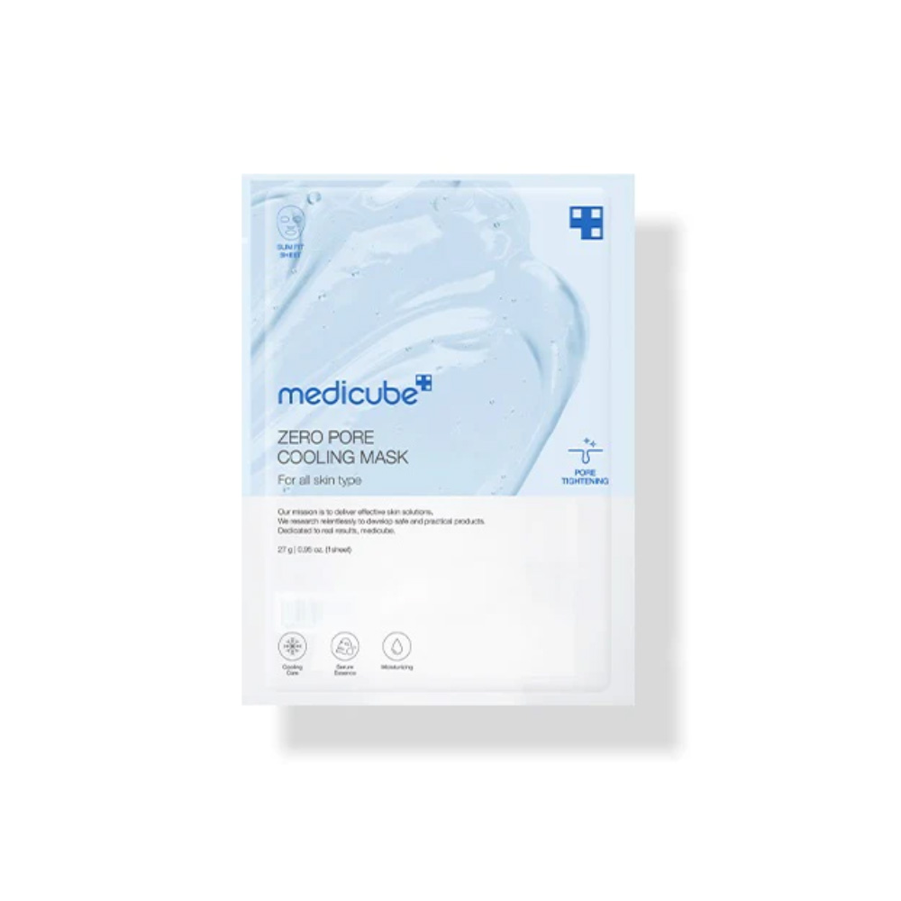 [MEDICUBE] Zero Pore Cooling Mask (1ea)