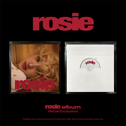 [K-POP] ROSÉ (BLACKPINK) 1st Studio Album - rosie (Retail Exclusive Ver.)