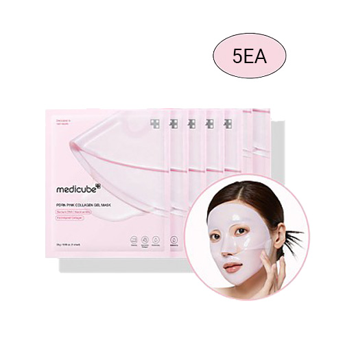 [MEDICUBE] PDRN Pink Collagen Gel Mask (5ea)