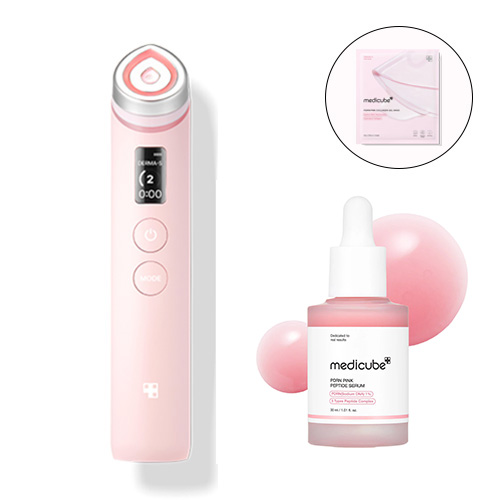 [MEDICUBE] AGE-R Booster Pro Pink & PDRN Serum Set