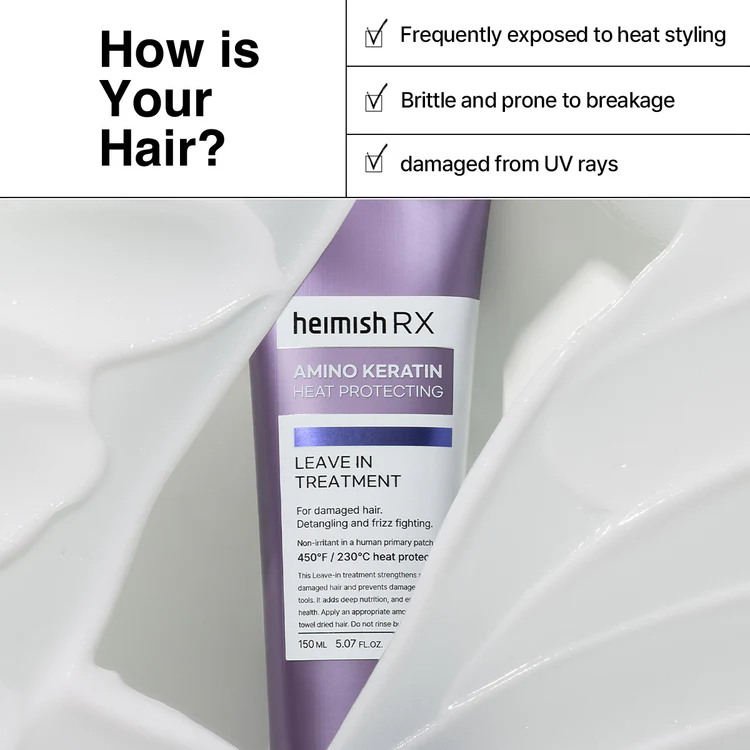 [heimish] RX Amino Keratin Heat Protecting Leave In Treatment 150ml