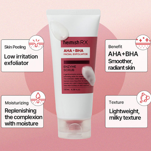 [heimish] RX AHA BHA Enzyme Scrub 130ml