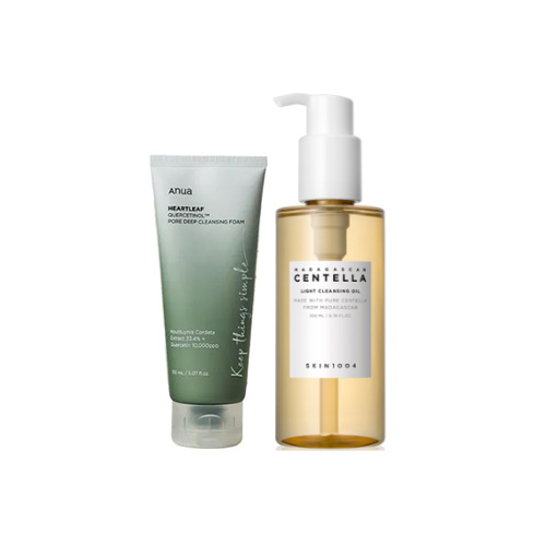 [STYLEKREAN] *TIMEDEAL*  Anua + Skin1004 Double Cleansing Set