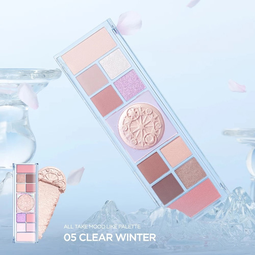 [Peripera] *Cherry Ver* All Take Mood Like Palette #05 Clear Winter