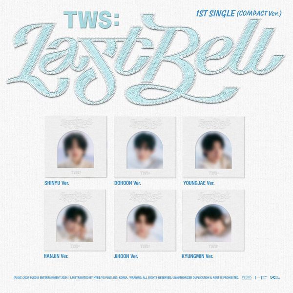 [K-POP] TWS 1st Single - Last Bell (COMPACT Ver.) (6 TYEPS RANDOM)