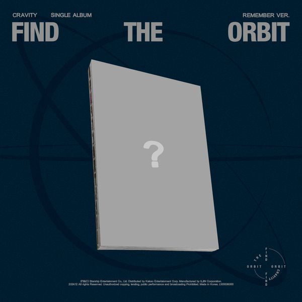 [K-POP] CRAVITY Single Album - FIND THE ORBIT (Special Ver. REMEMBER ver.)