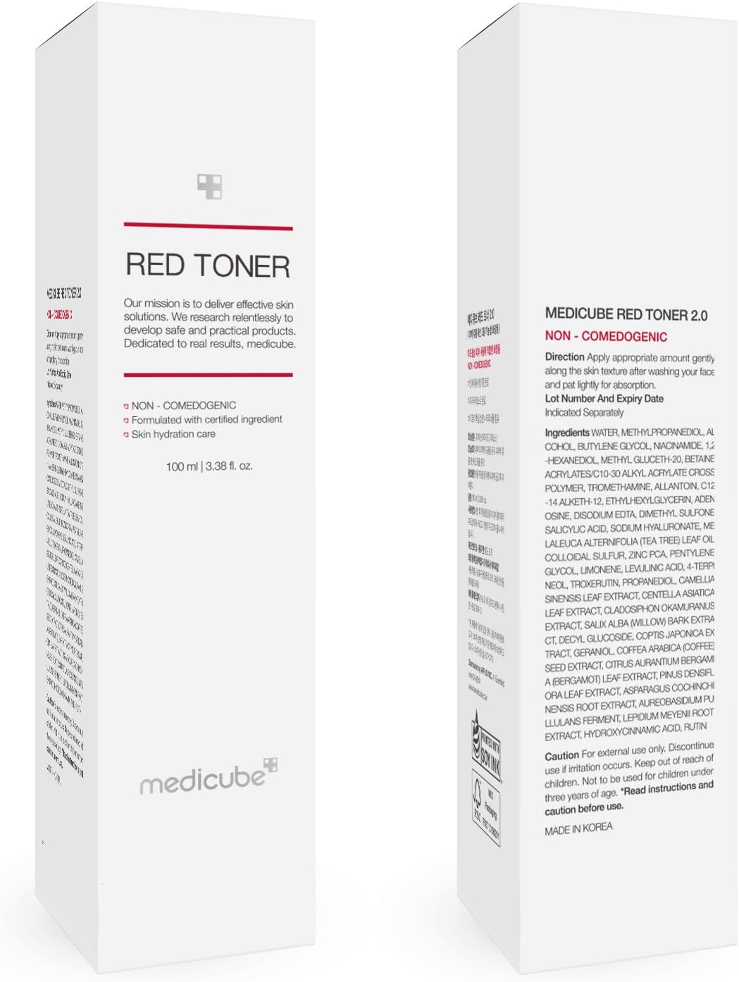 [MEDICUBE] Red Toner 2.0 New 100ml