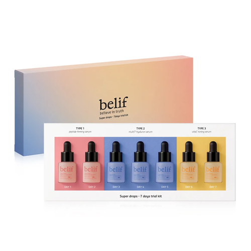 [belif] Super Drops 7 Days Trial Kit