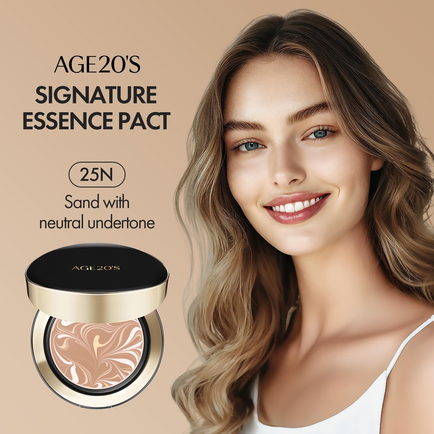 [AGE20'S] *new* Signature Essence Cover Pact + 1 Refill (9 Colors)