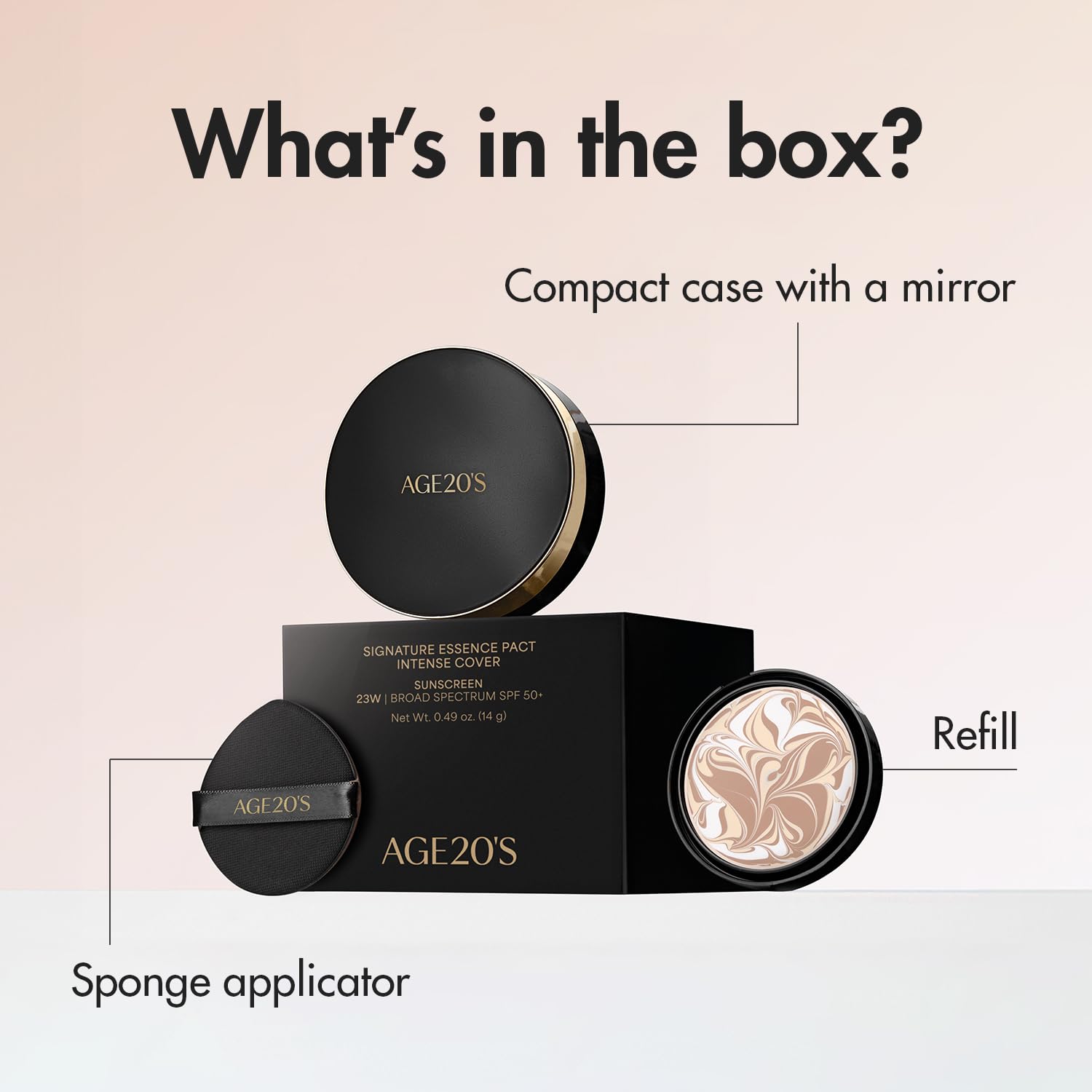 [AGE20'S] *new* Signature Essence Cover Pact + 1 Refill (9 Colors)