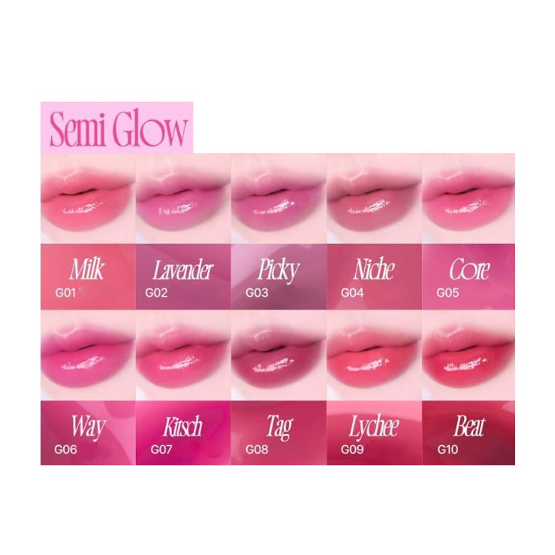 [fwee] Pink Obsession Stay-Fit Lip Tint (20 Colors)