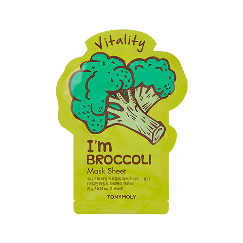 [Tonymoly] I`m REAL Broccoli Mask Sheet Vitality