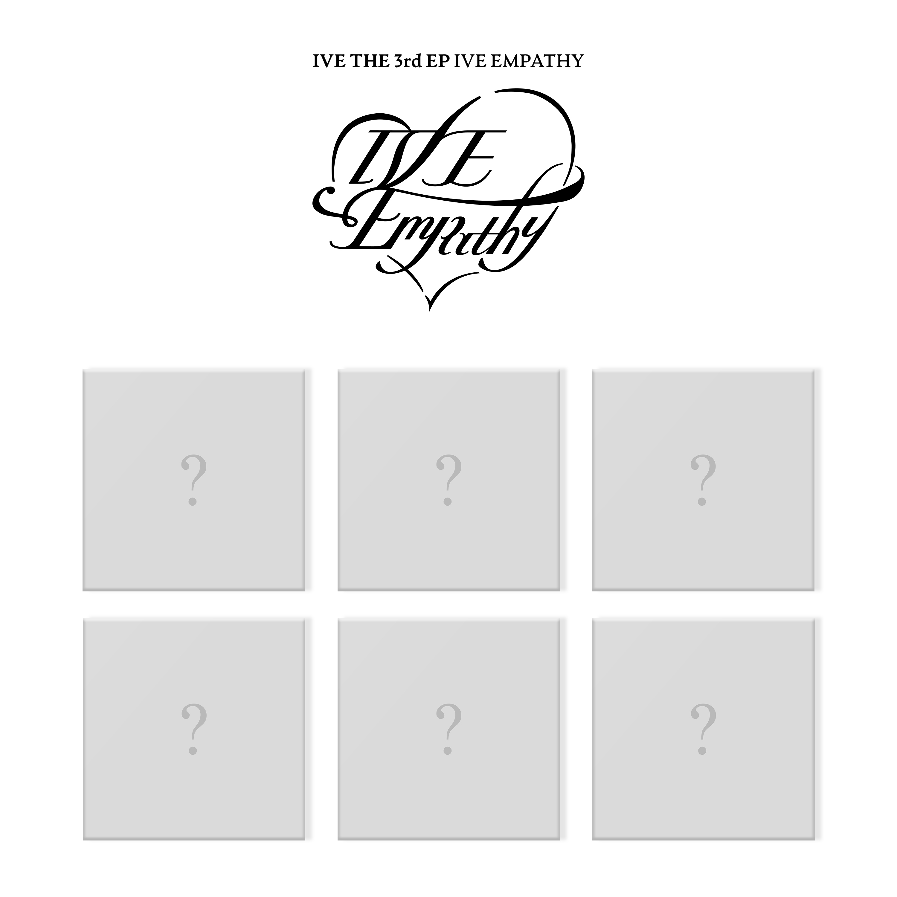 [K-POP] IVE THE 3rd EP - IVE EMPATHY (Digipack Ver.) (6 TYPES Random)