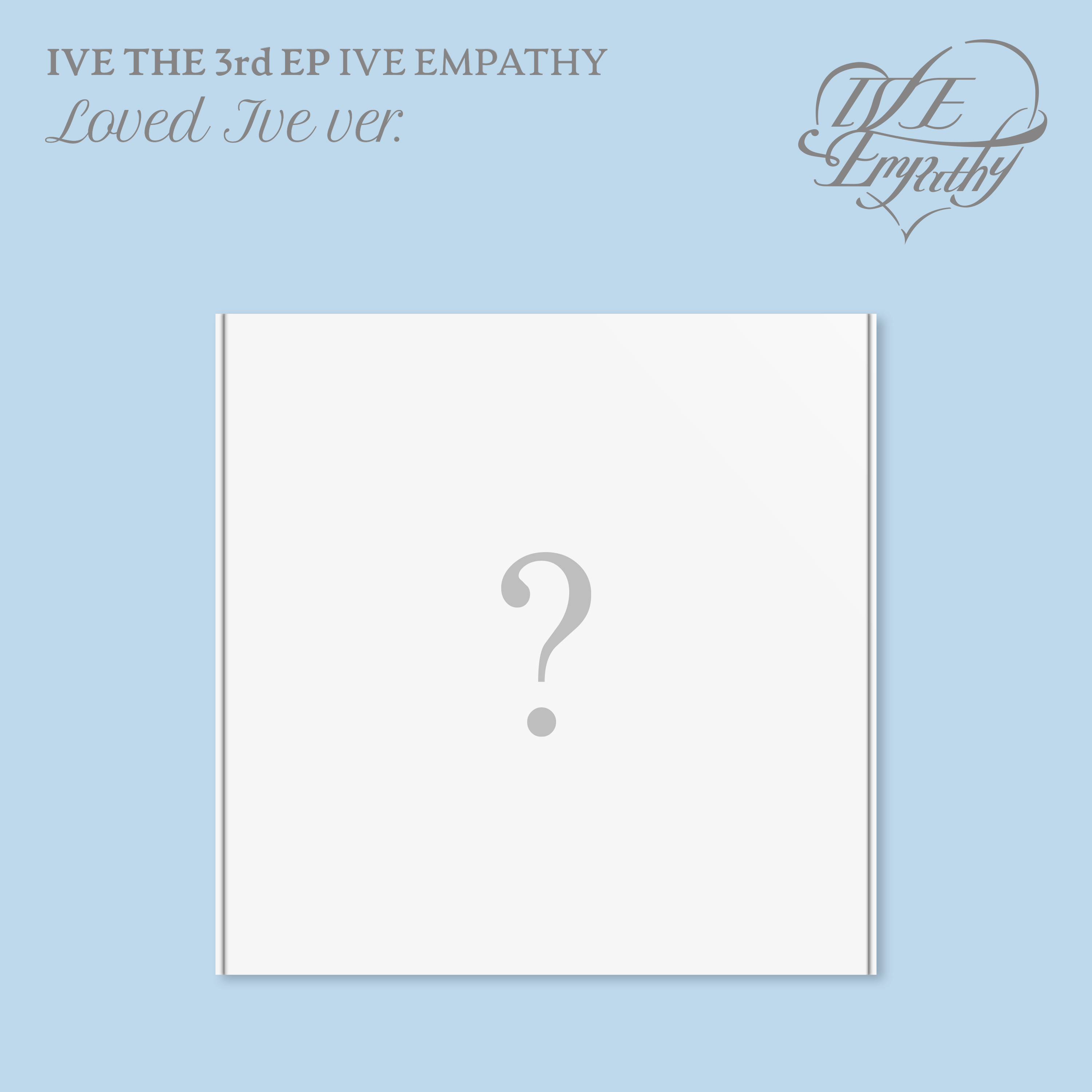 [K-POP] IVE THE 3rd EP - IVE EMPATHY (LOVE IVE ver.) (Limited Ver.)