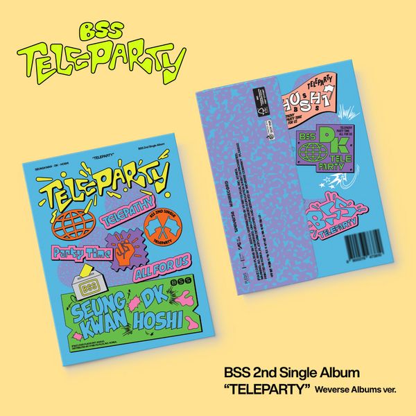 [K-POP] BSS 2nd Single Album - ‘TELEPARTY’ (Weverse Albums ver.)