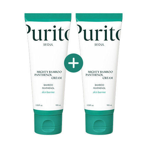 [Purito Seoul] *TIMEDEAL*  Mighty Bamboo Panthenol Cream Duo