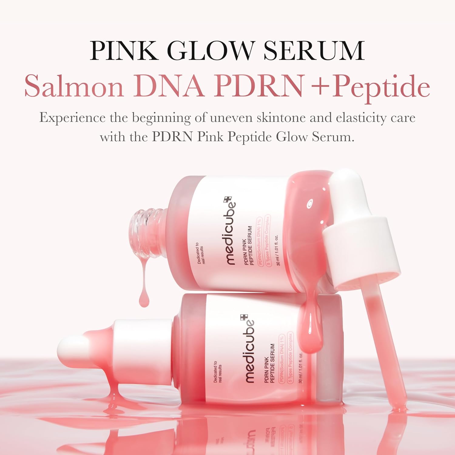 [MEDICUBE] Collagen PDRN Pink Peptide Serum Duo