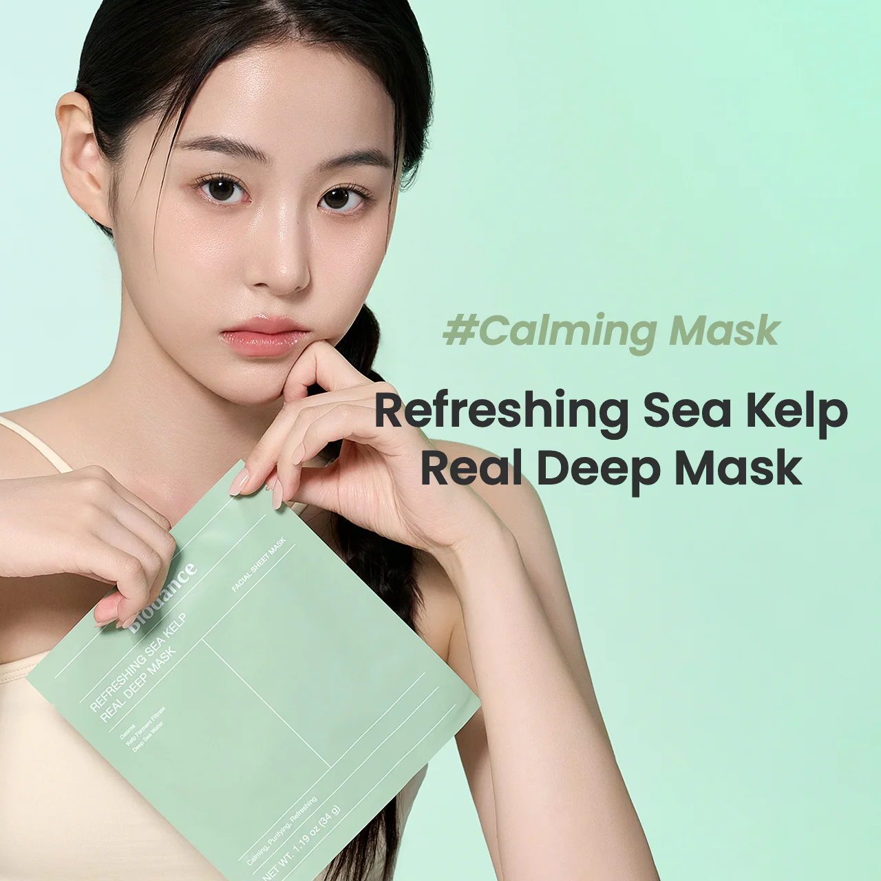 [Biodance] Refreshing Sea Kelp Real Deep Mask (4ea)