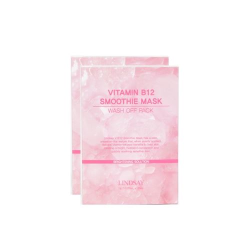 [Lindsay] Vitamin B12 Smoothie Mask Wash Off Pack (1g*20ea)