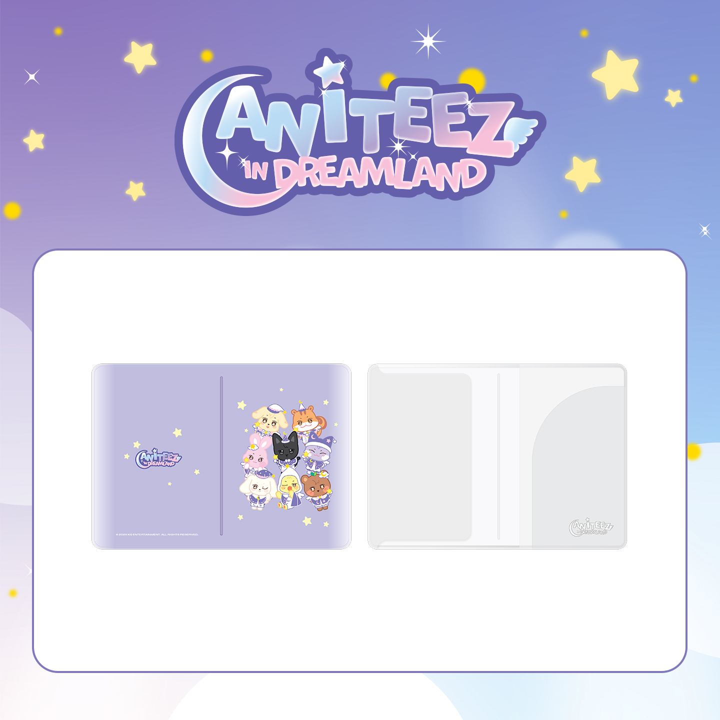 [K-POP] ATEEZ - OFFICIAL MD [ANITEEZ IN DREAMLAND] Passport case