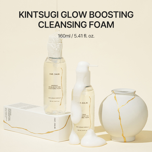 [HUECALM] Kintsugi Glow Boosting Cleansing Foam 160ml