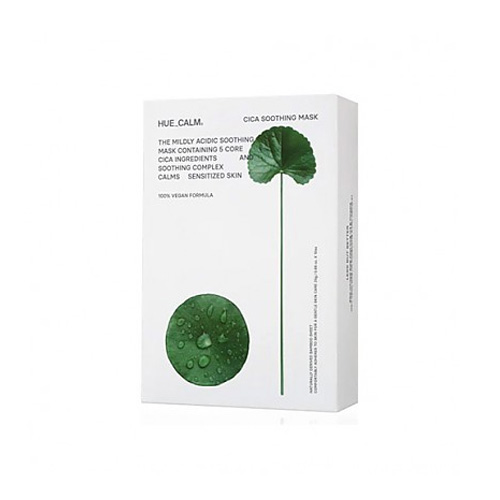 [HUECALM] Cica Soothing Mask 25g (10ea)