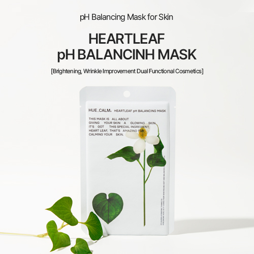 [HUECALM] Heartleaf PH Balancing Mask (1ea)