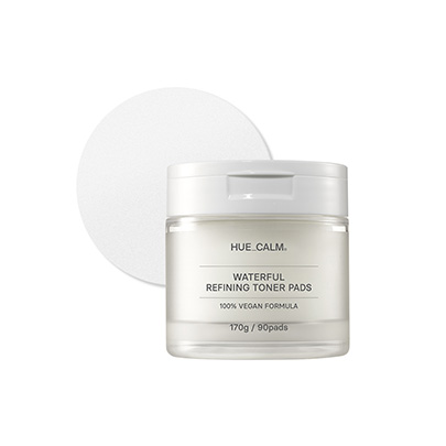 [HUECALM] Waterful Refining Toner Pads (90ea)