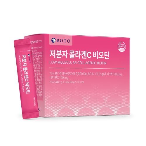 [BOTO] Low Molecular Collagen C Biotin (30 Sticks)