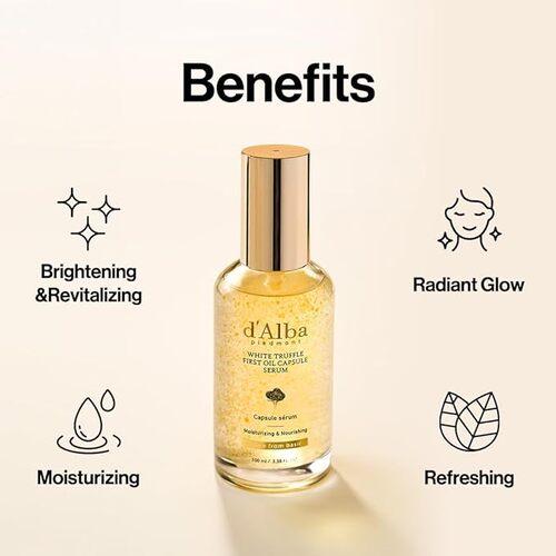 [d'Alba] White Truffle First Oil Capsule Serum 100ml