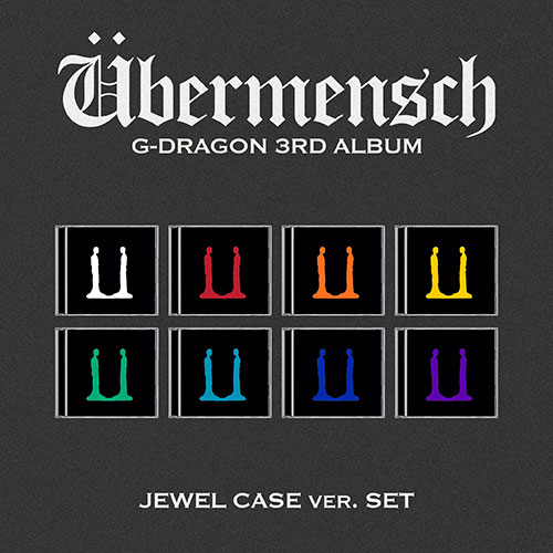 [K-POP] G-DRAGON 3rd mini album - Übermensch (JEWEL ver.) (8 TYPES Random)