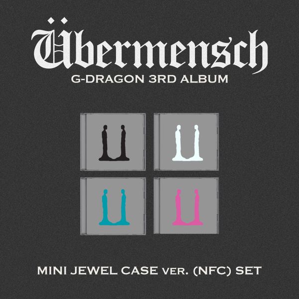 [K-POP] G-DRAGON 3rd mini album - Übermensch (MINI JEWEL ver.) (4 TYPES Random)