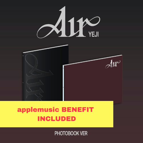 [K-POP] (applemusic) YEJI (ITZY) - Air (Photobook Ver.) (2 TYPES Random)