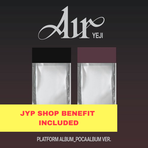 [K-POP] (JYP SHOP) YEJI (ITZY) - Air (PLATFORM ALBUM) (2 TYPES Random)