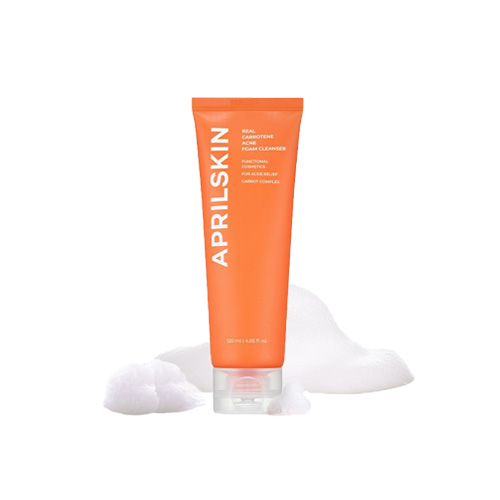 [APRILSKIN] Real Carrotene Acne Foam Cleanser 120ml