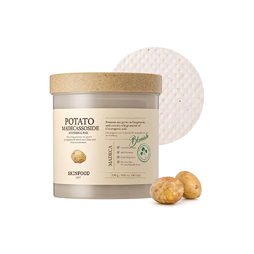 [Skinfood] Potato Madecassoside Soothing Pad (60ea)