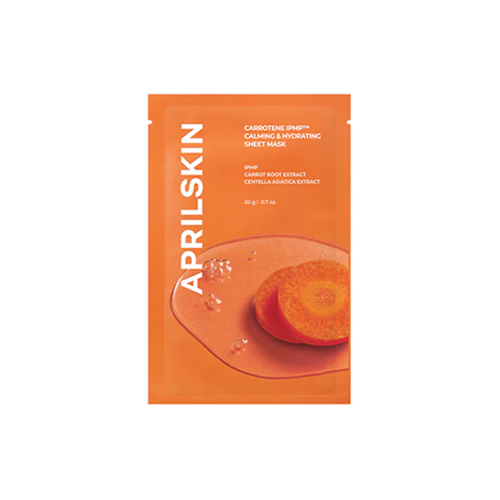 [APRILSKIN] Carrotene IPMP Calming & Hydrating Sheet Mask (1ea)