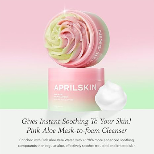 [APRILSKIN] Pink Aloe Pack Cleanser 120g