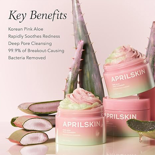 [APRILSKIN] Pink Aloe Pack Cleanser 120g