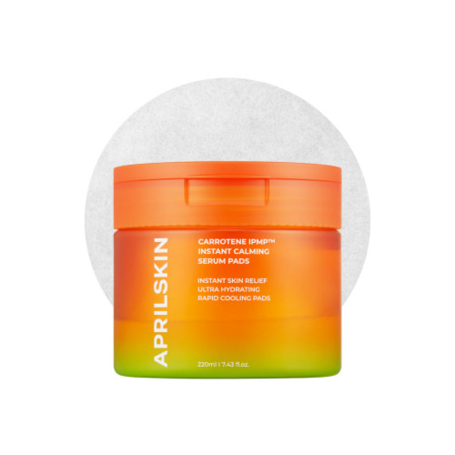 [APRILSKIN] Carrotene IPMP Instant Calming Serum Pads (80ea)