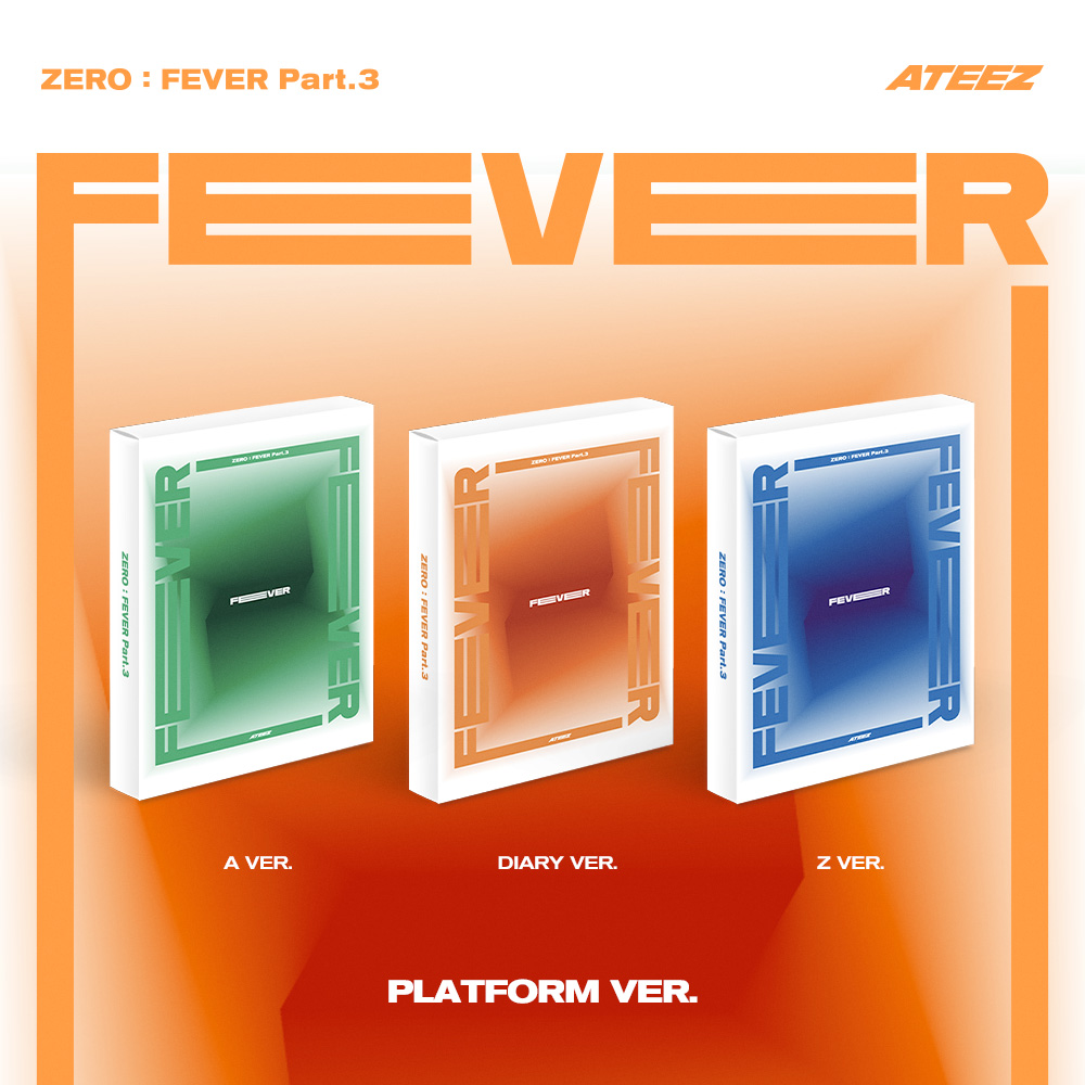 [K-POP] ATEEZ - ZERO : FEVER Part.3 (Platform ver.) (3 TYPES Random)